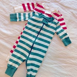 Set of 2 Hanna Andersson Organic Cotton Onesies (0-3m)